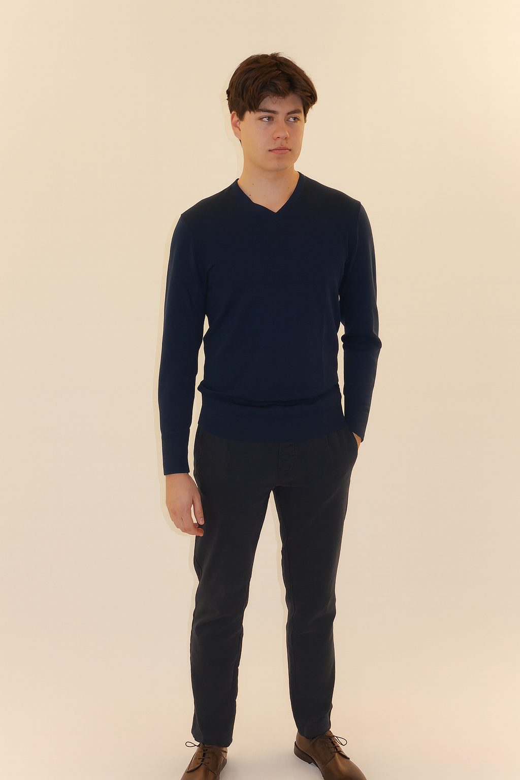 Herre Chinos i French Terry