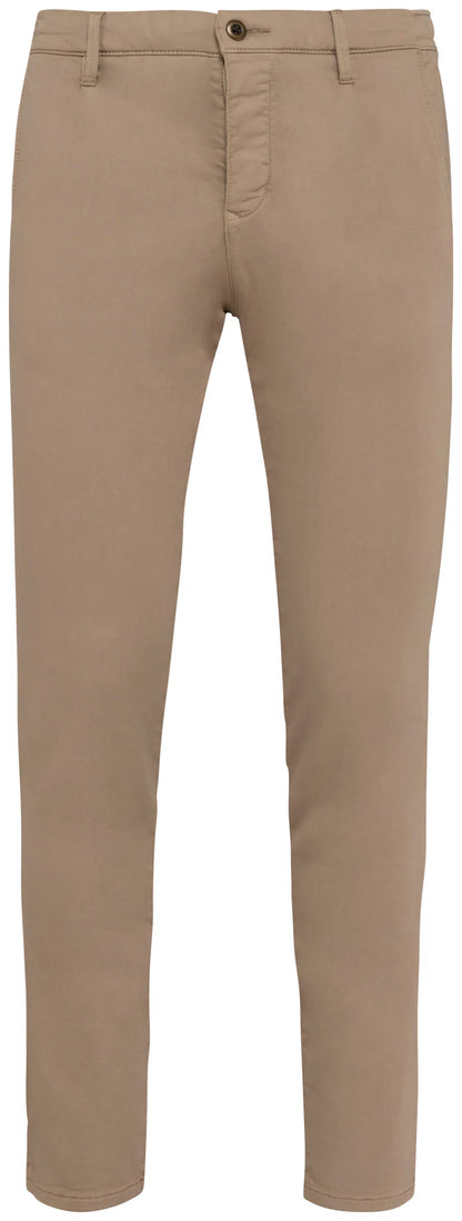 Herre Chinos i French Terry Beige