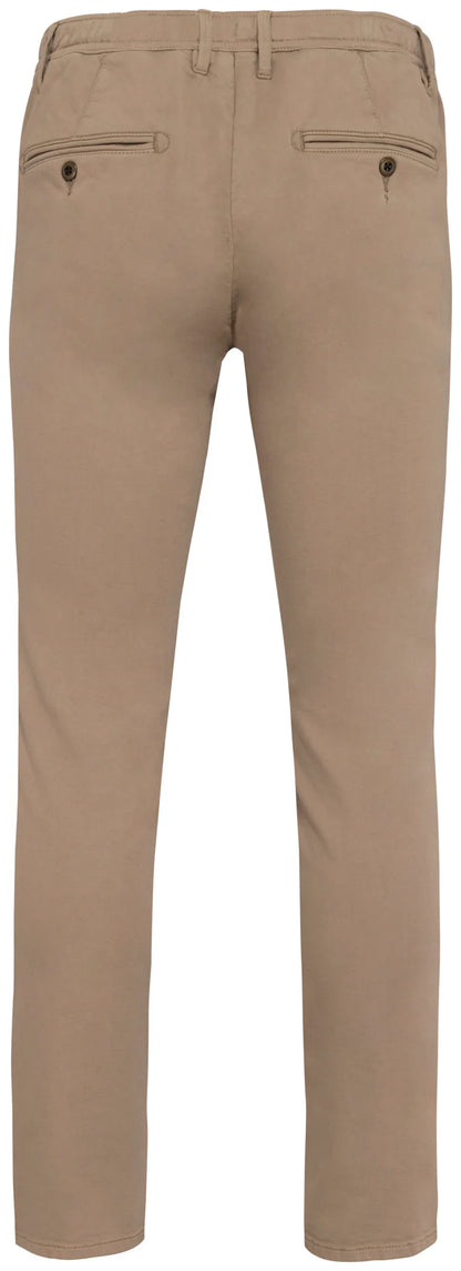 Herre Chinos i French Terry Beige