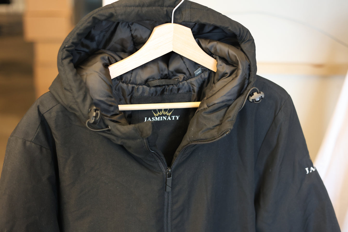 Unisex Resirkulert Parkas med Hette – Bærekraftig stil og komfort