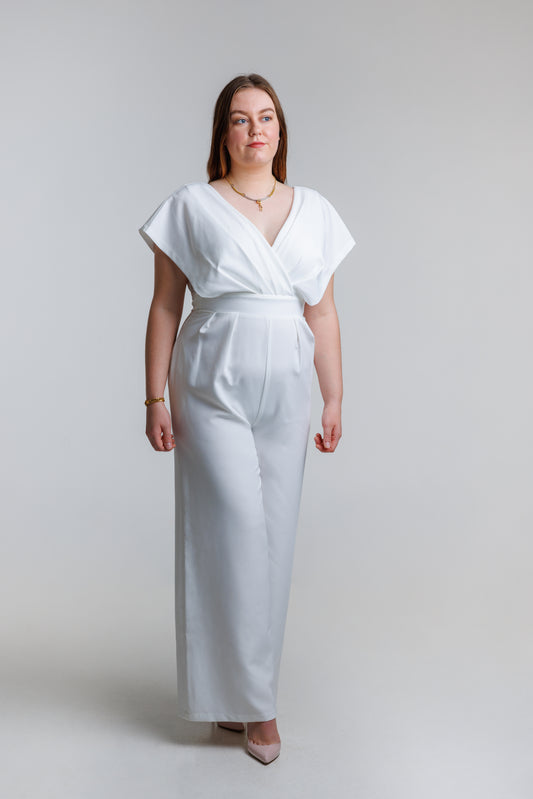jumpsuit white