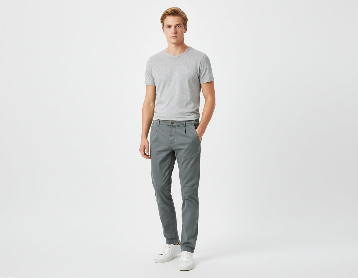 Herre Chinos i French Terry