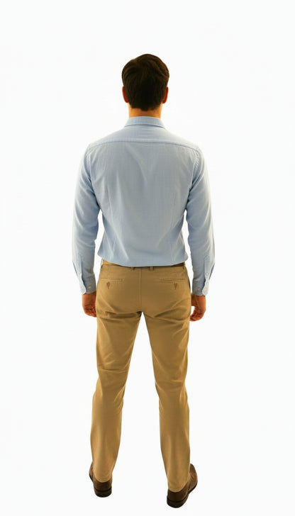 Herre Chinos i French Terry Beige