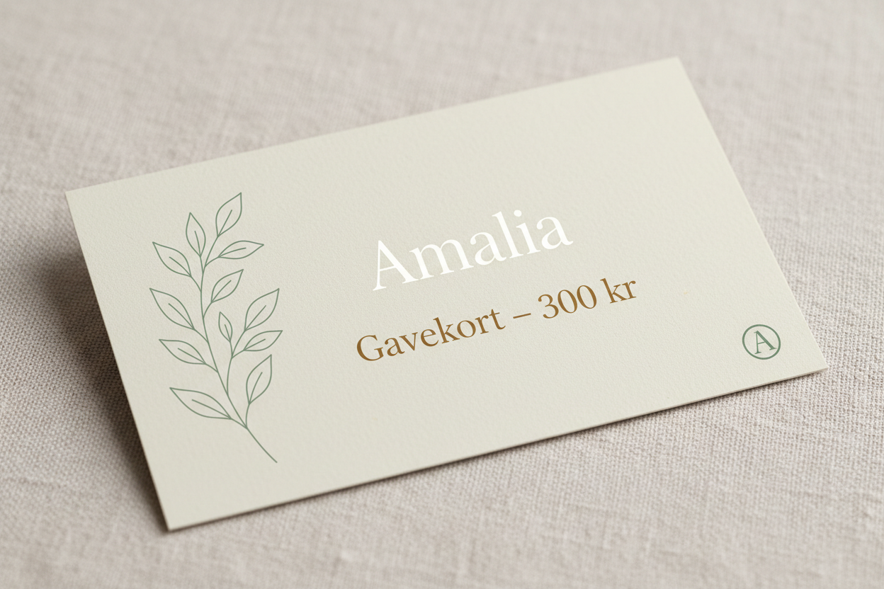 Amalia gavekort 300 kr